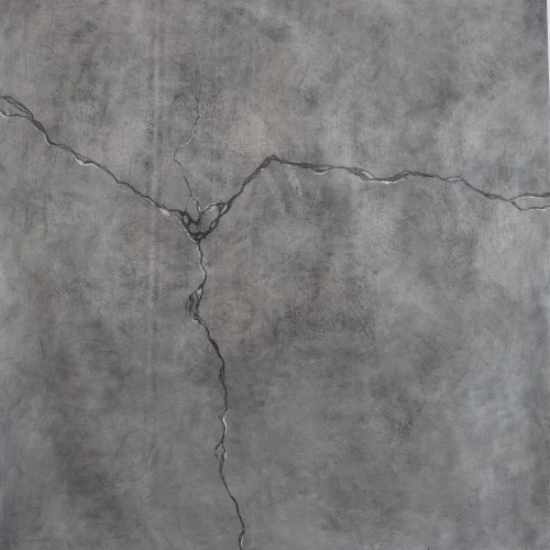 Map or Wall Study. Charcoal on Paper. 40x40cm. 2011