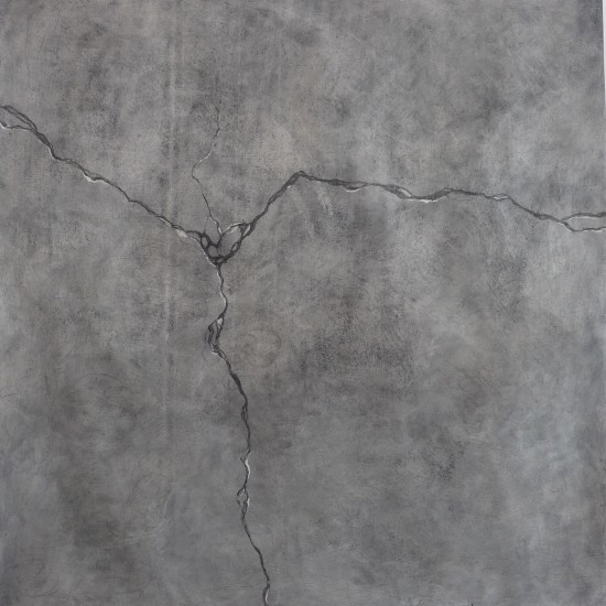 Map or Wall Study. Charcoal on Paper. 40x40cm. 2011